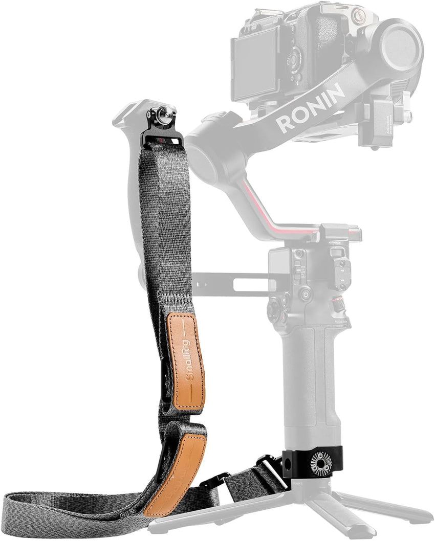 SMALLRIG RS 4 RS 3 RS 2 Weight-Reducing Shoulder Strap Compatible with Sling Handle for DJI, Gimbal Belt with QD Quick Release Buckles for DJI RS 4 Pro/RS 4/ RS 3 Pro/RS 3/ RS 2 Gimbal - 4118