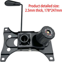 MagiDeal Replacement Heavy Duty Office Swivel Chair Gas Lift Tilt Control Mechanism for Executive,Desk and Gaming Chair, 2.5mm thicked