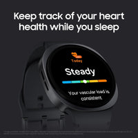 Samsung Galaxy Watch8, AI Smart Watch, Sport Band, Cushion Design, 3nm Processor, Health & Sleep Coach, Fitness Tracker, 44mm, Bluetooth, Graphite, 3 Year Extended Warranty (UK Version)