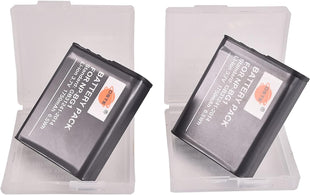 DSTE 2PCS NP-BG1 (1750mAh/3.7V) Battery Compatible with Sony DSC-N1 DSC-N2 DSC-T100 DSC-W35 DSC-W50 DSC-W55 DSC-W70 DSC-W80 DSC-W90 DSC-W100