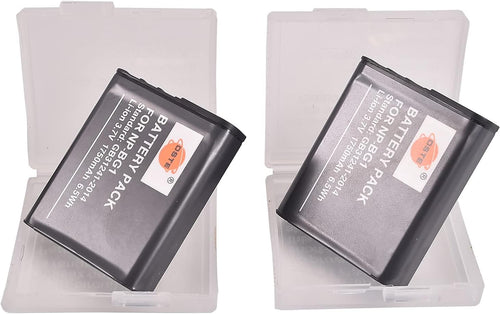 DSTE 2PCS NP-BG1 (1750mAh/3.7V) Battery Compatible with Sony DSC-N1 DSC-N2 DSC-T100 DSC-W35 DSC-W50 DSC-W55 DSC-W70 DSC-W80 DSC-W90 DSC-W100