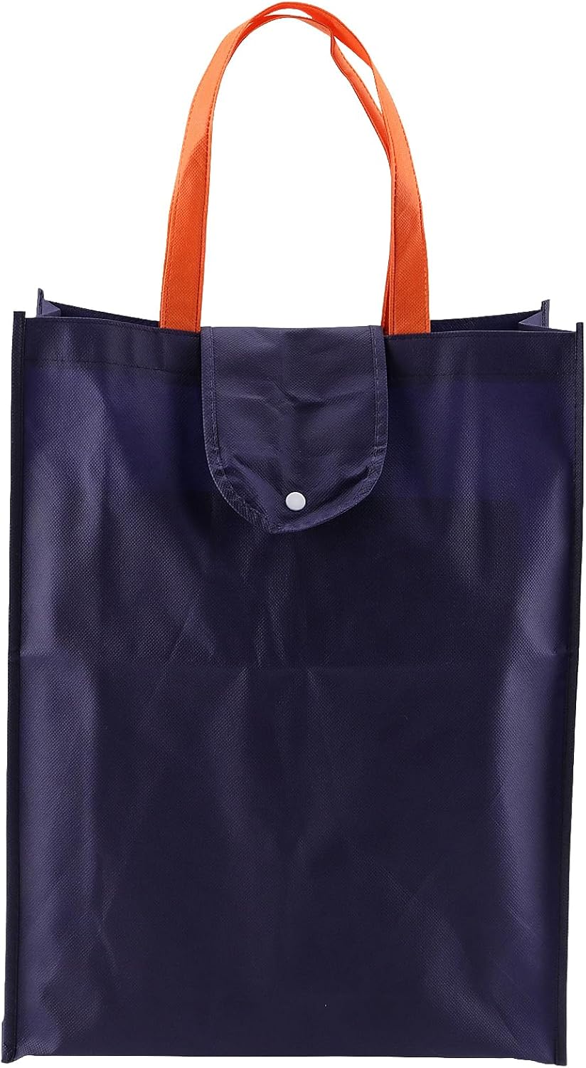 Foldable Reusable Shopping Bags 8-Pack Washable Tote for Grocery Travel Picnic 35x12x45cm