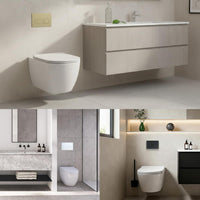 Geberit Dual Flush Plate Compatible with Sigma 01/20/30/50 UP300 UP320 Gold