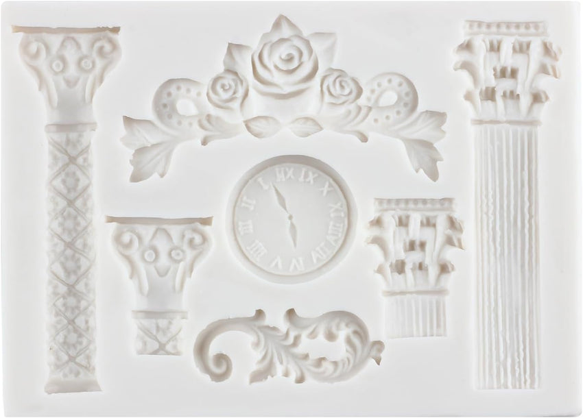 Silicone Angel Mould for Chocolate Candy Fondant Cake Decoration â White