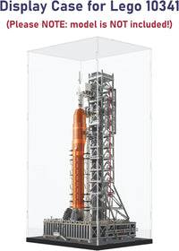 Acrylic Display Case for Lego Models and Figures Dustproof Black 75cm