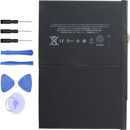 A1484 Battery Replacement for iPad 5th 6th 7th 8th Generation, A1474 A1475 A1476 A1822 A1823 A1893 A1954 A2197 A2198 A2200 A2270 A2428 A2429 A2430 MRJN2LL/A MD785LL/A MD786LL/A MD787LL