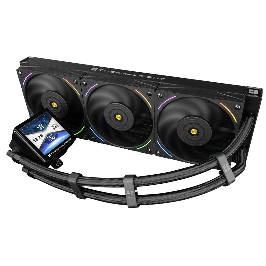 Thermalright Frozen Vision 360 READ DESC Liquid CPU Cooler with 12cm PWM Fan Black