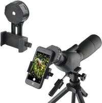 Gosky Telescope Phone Photo Adapter Universal Quick Aligned Cell Phone Digiscoping Adaptor Mount - Compatible with Binoculars Monocular Spotting Scope, Fit Almost All Brands of Smartphones