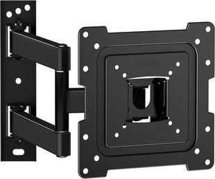 BONTEC TV Wall Bracket Mount for most 13-43 Inch LED/LCD/OLED Flat TVs/Monitors, Swivel Tilt, Extendable and Retractable TV Wall Mount With Articulating Arms up to 35kg, Max VESA 200 x 200mm