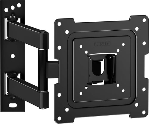 BONTEC TV Wall Bracket Mount for most 13-43 Inch LED/LCD/OLED Flat TVs/Monitors, Swivel Tilt, Extendable and Retractable TV Wall Mount With Articulating Arms up to 35kg, Max VESA 200 x 200mm