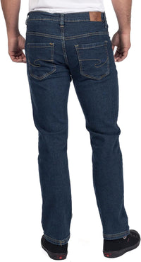 Lee Cooper Men's Jeans Regular Fit 5-Pocket Stretch Denim Ã¢ÂÂ Black 34W/29L