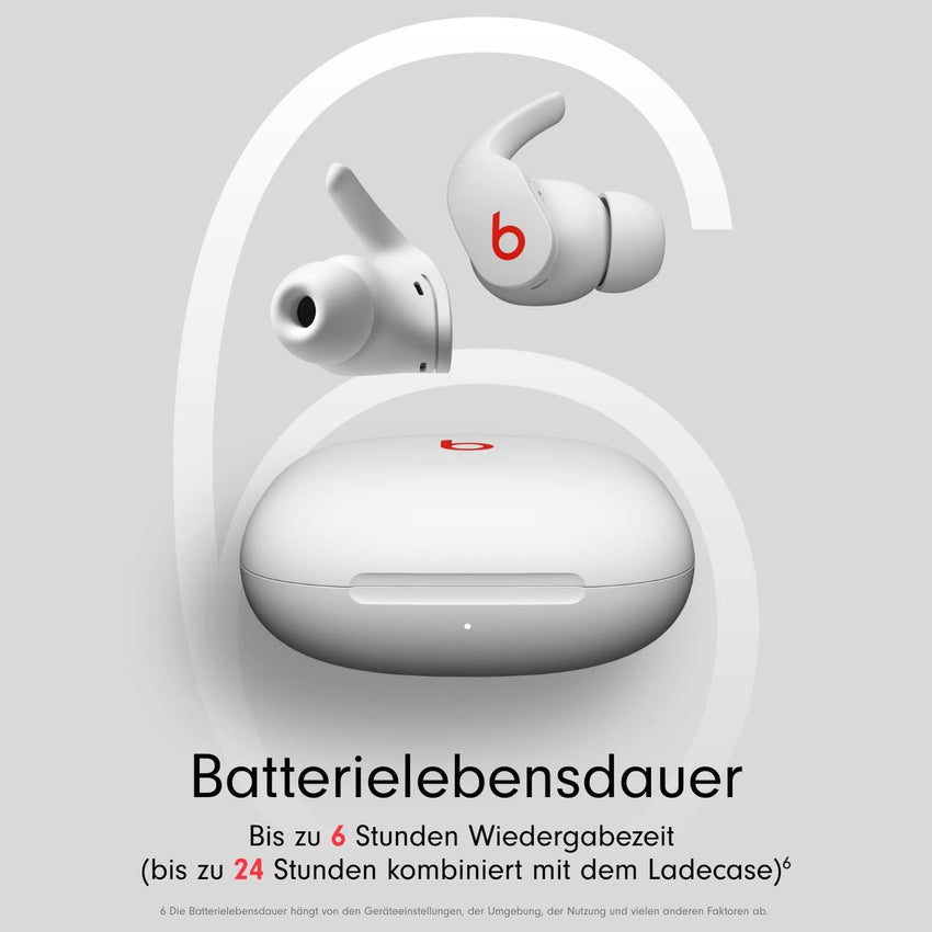 Beats Fit Pro (1st Gen) - True Wireless Noise Cancelling Earbuds - Active Noise Cancelling - Sweat Resistant Earphones, Compatible with Apple & Android, Class 1 Bluetooth(R) - White