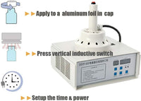 Handheld Heat Sealer Electromagnetic Induction Machine Ã¢ÂÂ 20-100mm