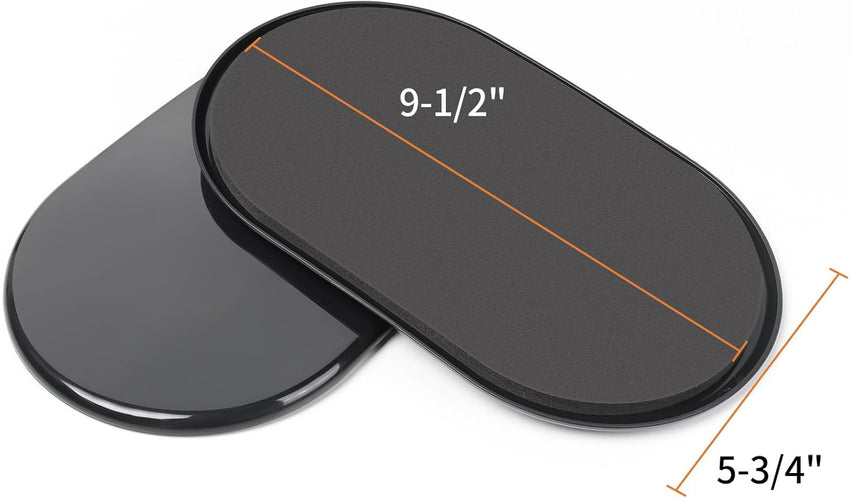 8 Pack Reusable Furniture Movers Sliders â Black 9.5 x 5.75 Inch