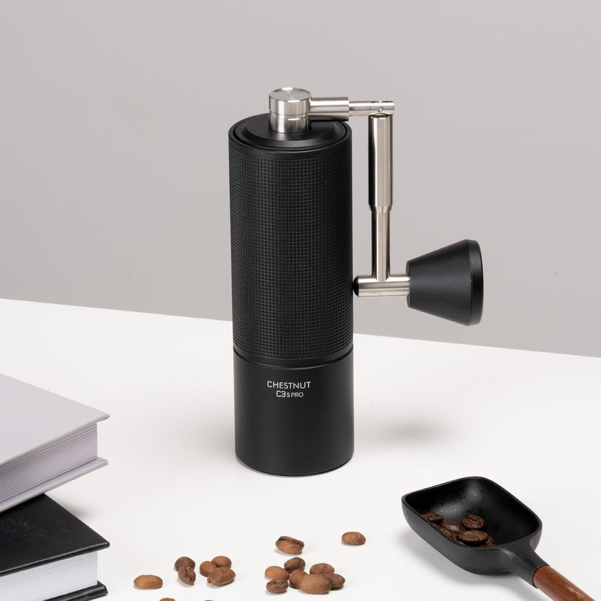 TIMEMORE Manual Coffee Grinder All-Metal Portable Design Black