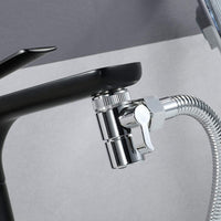 Portable Bidet Sprayer Kit,Stainless Steel Bidet Hand Shower for Bidet Toilet Shower with 2 Way Shower Diverter, 1.5m Shower Hose and Hand Shower Holder