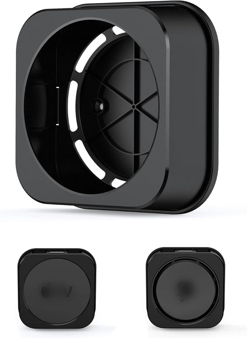 sciuU Wall Mount compatible with Apple TV , Anti-Theft Holder Stand Shelf suitable for Apple TV 4th and Apple TV 5th Generation compatible with Apple TV 4K and Apple TV HD 2021 - Black