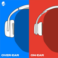 Skullcandy Hesh ANC Wireless Over-Ear Bluetooth Headphones, GRADE C Active Noise Cancelling, Up to 22 Hrs Battery, Foldable Lightweight Design, Microphone for iPhone Android - True Black