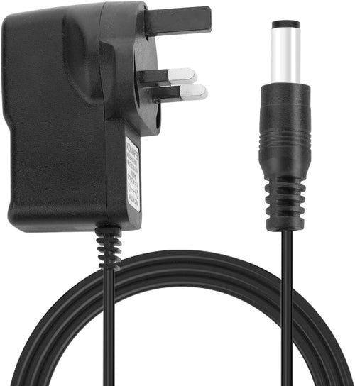 Guitar Pedal Power Supply, 9V DC 1A 6.6ft Guitar Effects Power Adapter, Center Tip Negative Sleeve Positive, Noise Reduction
