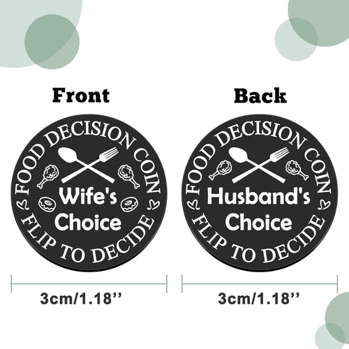 Funny Flip Coin Pocket Hug Token Couples Gift Engraved Message â Silver