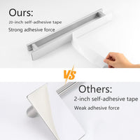 Bathroom Towel Rail Stainless Steel Wall-Mounted Waterproof 20 Inch â Brushed Nickel