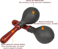 Maracas Percussion Instrument Shakers with ABS Plastic Shells â Big