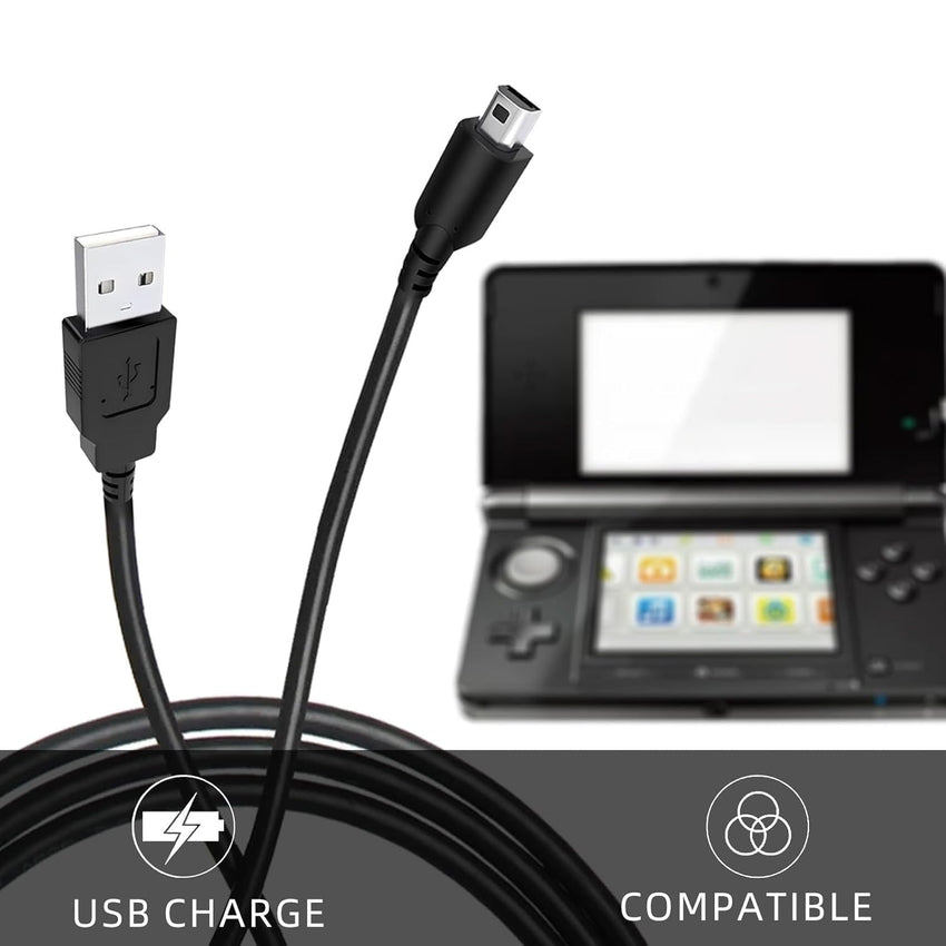 Nintendo DSi/DSi XL / 3DS / 3DS XL USB Power Charging/Charger Cable