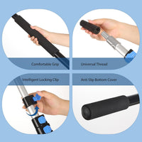 Telescopic Extension Pole Aluminium Alloy 9.1m Lightweight for Window Cleaning & Paint â 9.1m