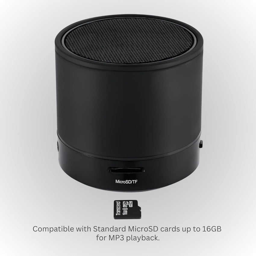 Betron KBS08 Bluetooth Speaker, Wireless, Portable, Mini, Black