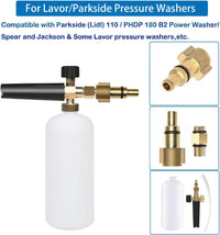 Snow Foam Lance Adjustable Foam Cannon for Pressure Washers â Universal