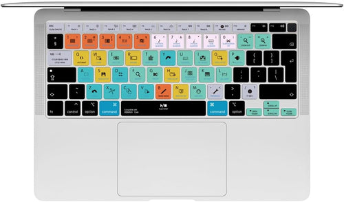 MMDW Ableton Live Shortcut Hotkeys Keyboard Cover A2179 Silicone Skin Keyboard Protector for MacBook Air 13 inch with Touch ID A2337 M1 Chip European Layout
