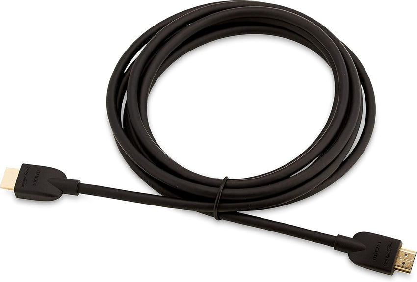 Amazon Basics CL3 Rated High Speed 4K HDMI Cable (18Gbps, 4K/60Hz) - 10 Feet, Black