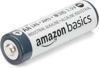 Amazon Basics 40-Pack AA Alkaline Industrial Batteries, 1.5 Volt, 5-Year Shelf Life