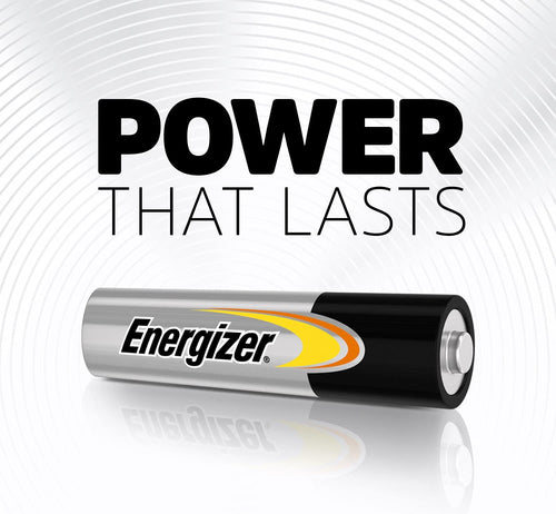 Energizer Alkaline Power - AAA Batteries (24 Pack) - Triple A Battery 1.5V - Up To 50% Longer Lasting - For Everyday Devices - 100% Recyclable Packaging - 7 Year Shelf-Life [Amazon Exclusive]