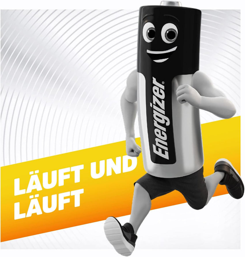 Energizer Alkaline Power - AA Batteries (16 Pack) - Double A Battery 1.5V - Up To 50% Longer Lasting - For Everyday Devices - 100% Recyclable Packaging - 7 Year Shelf-Life