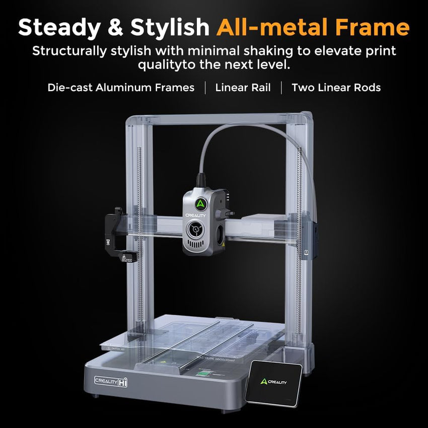 Creality 3D Printer Multi-Colour For parts, Auto-Leveling 95% Pre-Assembled 10.24x10.24x11.81in Hi(A)