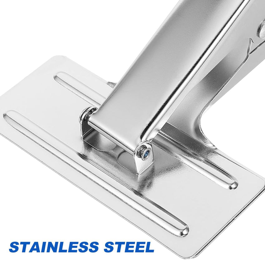 Tofficu Fabric Clips Clamps for Sewing and Tailoring Adjustable Stainless Steel Cloth Tool - Perfect for Quilting and Dressmaking 20X12X9Cm