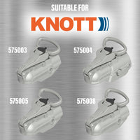 Stronghold Hitchlock for Knott Avonride 50mm Trailer Cast Coupling Heads Including 575003, 575004, 575005 and 575008 Sold Secure Gold Standard