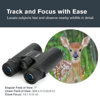 Celestron 71346 8 x 42 Outland X Binocular, Black