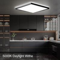 MLOQI 36W LED Ceiling Lights for Bedroom Waterproof Bathroom Light Super Bright 5000K Daylight White Modern Square Flush Mounted Lighting Fixture for Office Kitchen Hallway Living Room