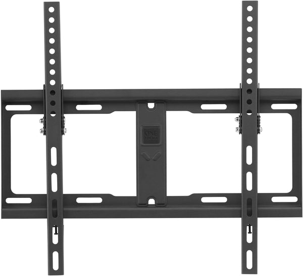 One For All TV Bracket Tilt (15Â°) Wall Mount Screen Size 32"-65" - for All Types of TVs (LED LCD Plasma) Max Weight 100kgs VESA 200x200 to 400x400 - Toolbox app Black - WM4421