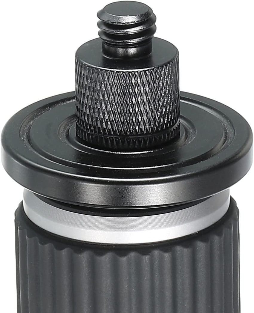 Mic Stand Adapter 3/8 Female to M10 Male Thread for Microphone Tripod â Black