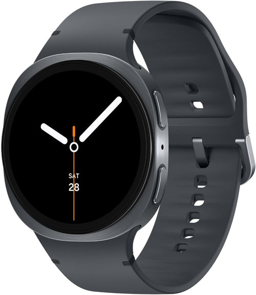 Samsung Galaxy Watch8, AI Smart Watch, Sport Band, Cushion Design, 3nm Processor, Health & Sleep Coach, Fitness Tracker, 44mm, Bluetooth, Graphite, 3 Year Extended Warranty (UK Version)