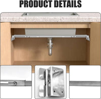 Undermount Sink Support Kit Adjustable 51â140cm Stainless Steel Heavy Duty â 2 pcs