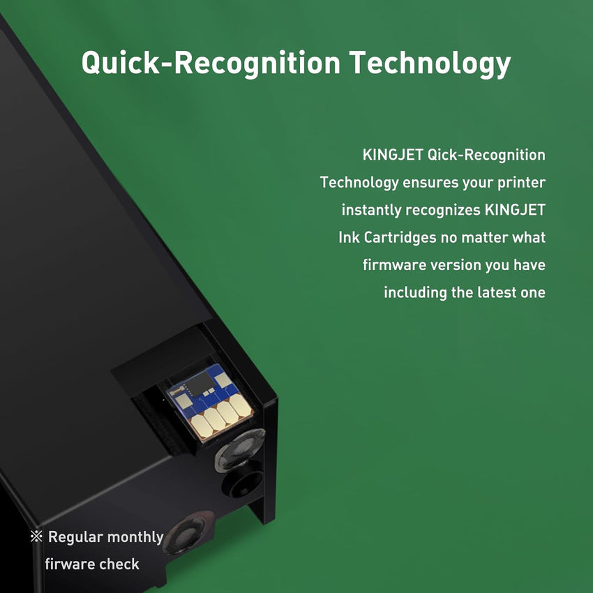 KINGJET 913A Ink Cartridges for HP 913A 913 Ink Multipack for PageWide Pro 377dw 377dn 477dw 477dn 352dn 452dn MFP 477dw 552dw 577dw Managed MFP P55250dw P57750dw (Black Cyan Magenta Yellow)
