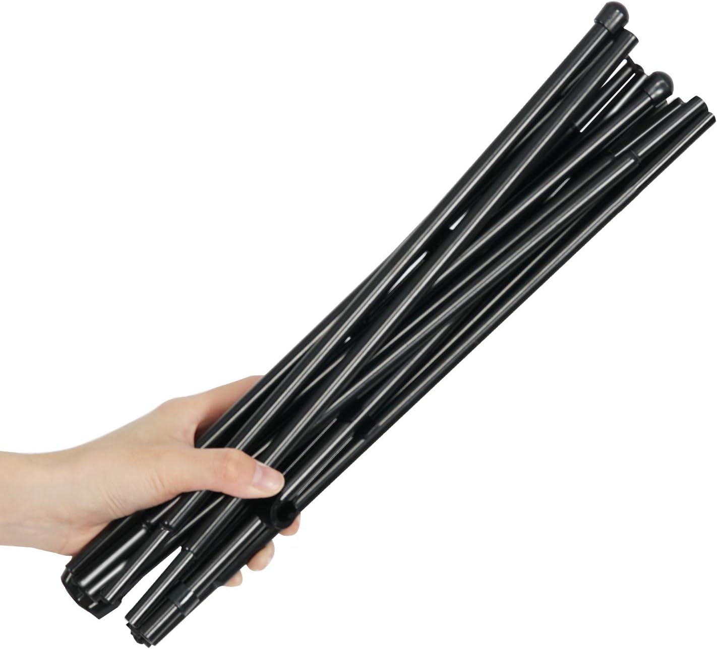 3-Pack Black Easel Stand Adjustable Collapsible Floor Easel â Lightweight Metal