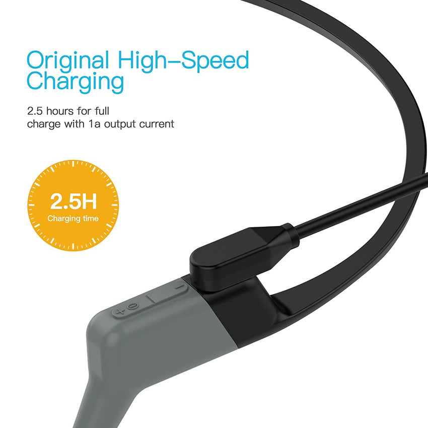 AWINNER 2 Pack Compatible for Shokz Charging Cable,Magnetic USB Charger Cord Compatible for Aftershokz Aeropex AS800,Shokz OpenRun Pro,OpenRun,OpenRun Mini,OpenComm Bone Conduction Headphones
