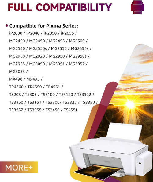 IKONK 545 546 Ink Cartridges XL, Replacement for Original Canon Ink Cartridges 545 and 546, Printer Ink 545 546 PG-545/CL-546 for Pixma TS3300 MG2551S TS3450 MG2550s TS3150 TS3350 TS3355 TR4550 TR4551
