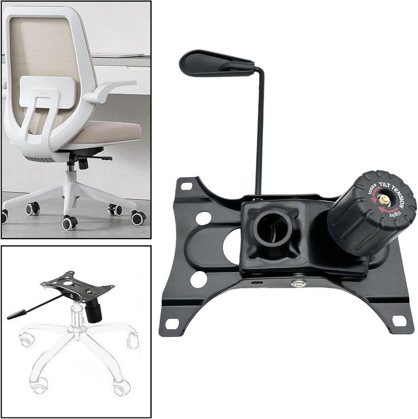 MagiDeal Replacement Heavy Duty Office Swivel Chair Gas Lift Tilt Control Mechanism for Executive,Desk and Gaming Chair, 2.5mm thicked