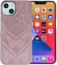 W7ETBEN iPhone 14 Wallet Case, iPhone 13 Case with Kickstand Built-in Mirror Shockproof Card Holder Cover for Apple iPhone 14 (2022) 6.1" /iPhone 13 (2021) 6.1 Inch (Rose Gold)